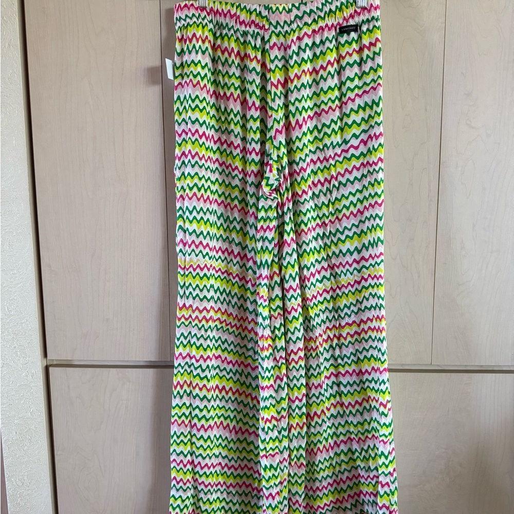 Sanctuary Multicolor Zigzag Strapless Jumpsuit NWT - image 4